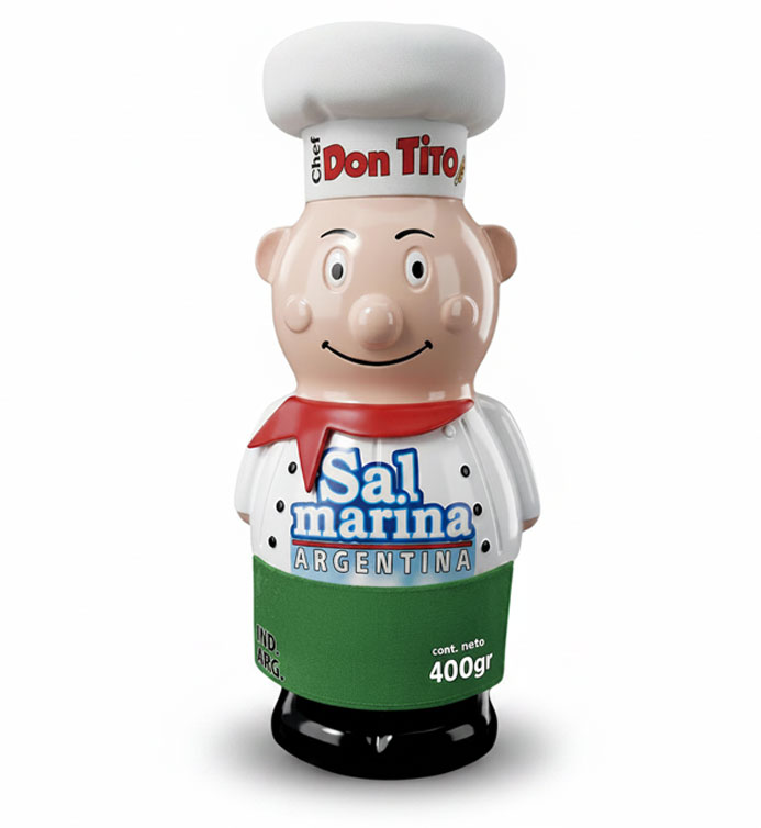 Sal Marina con algas